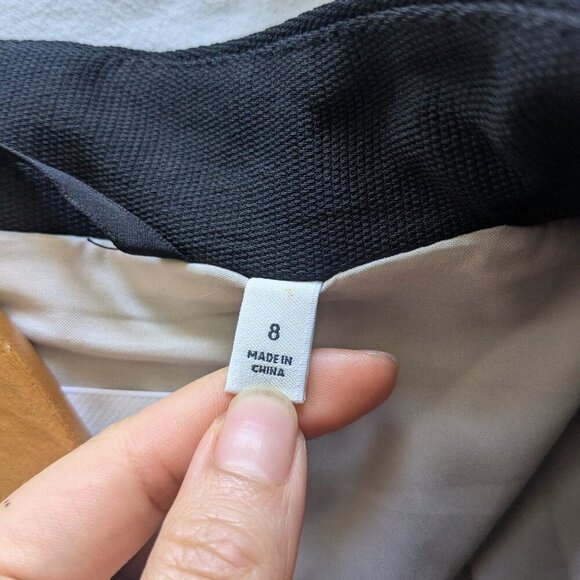 Aritzia Babaton Black Blazer Keith Japanese Fabric Jacket Open Blazer Pockets 8 - Picture 6 of 10